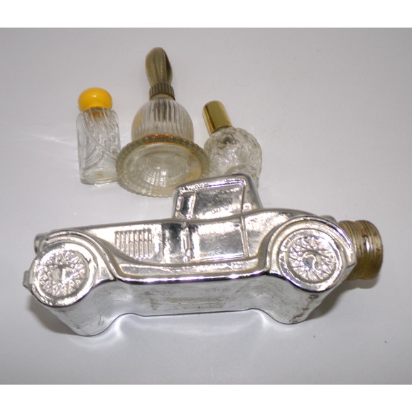 Vintage Mixed Lot AVON Men's Cologne Car Bell small bottle empty perfume bottle - Picture 9 of 12